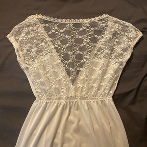 Size medium nightgown lingerie with beautiful lace detail
